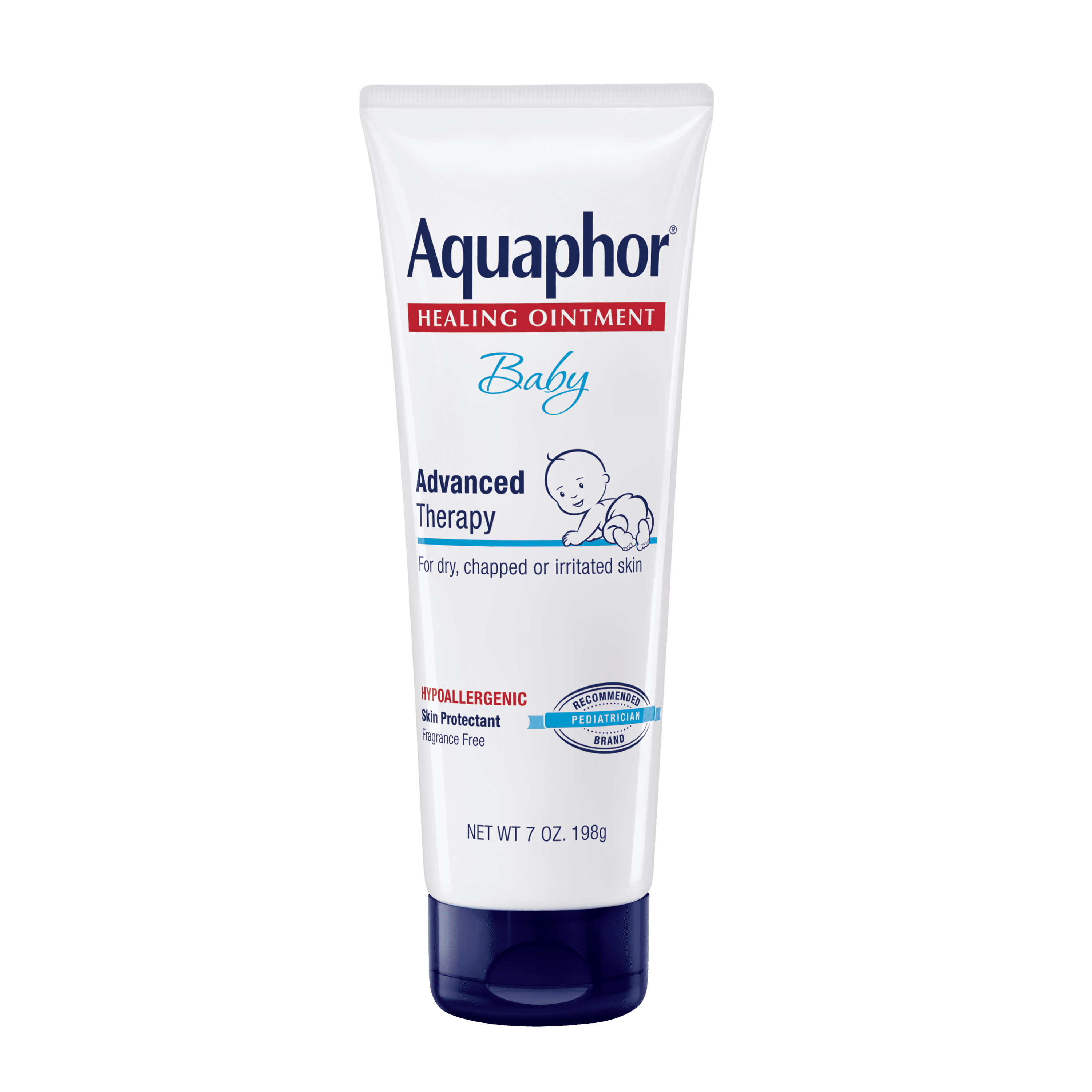 Aquaphor Healing Ointment Advanced Therapy Skin Protectant, Dry Skin Body  Moisturizer, 0.35 Oz Tube, 2 Count (Pack of 1)