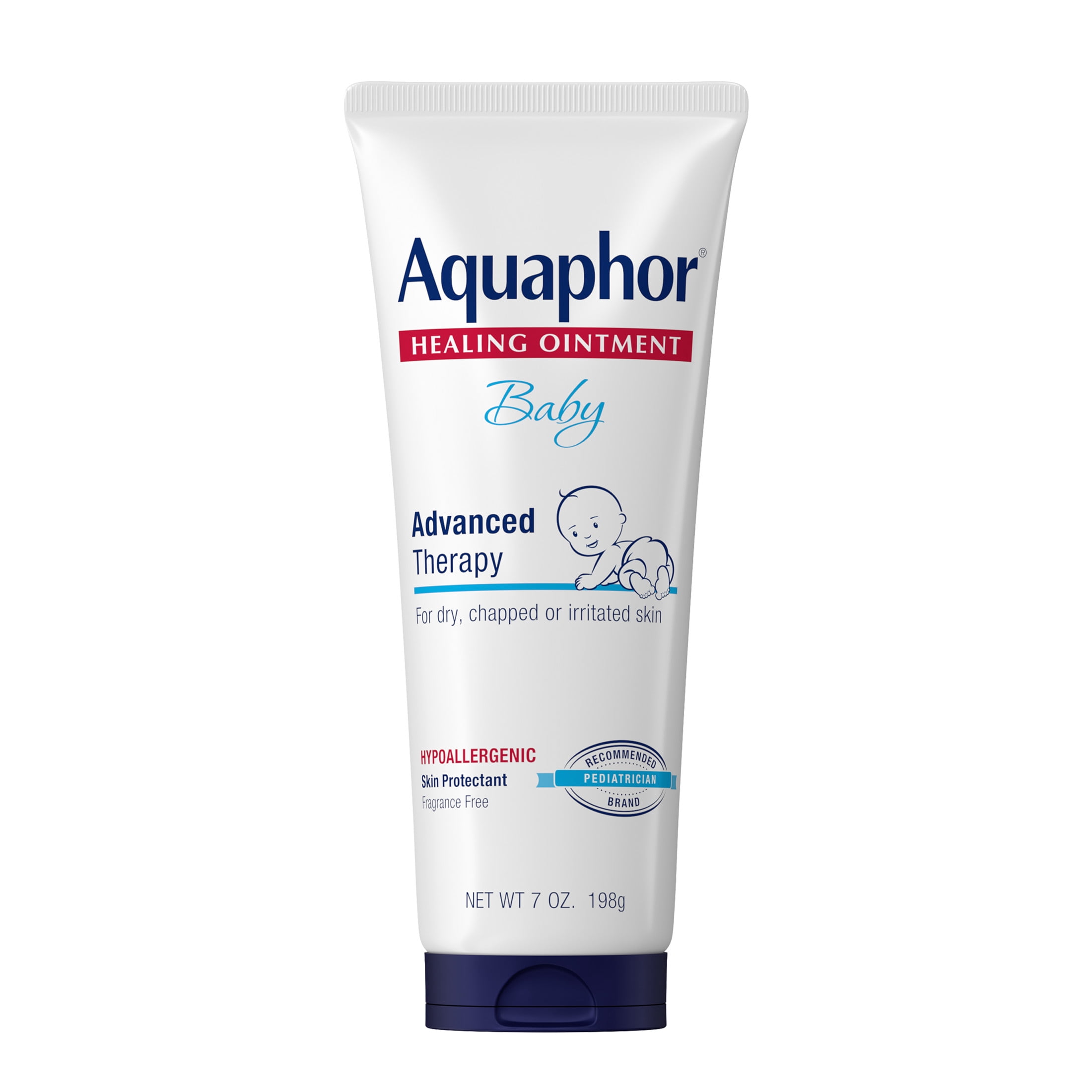 Aquaphor Baby Advanced Therapy Healing Ointment Skin Protectant, 7 oz