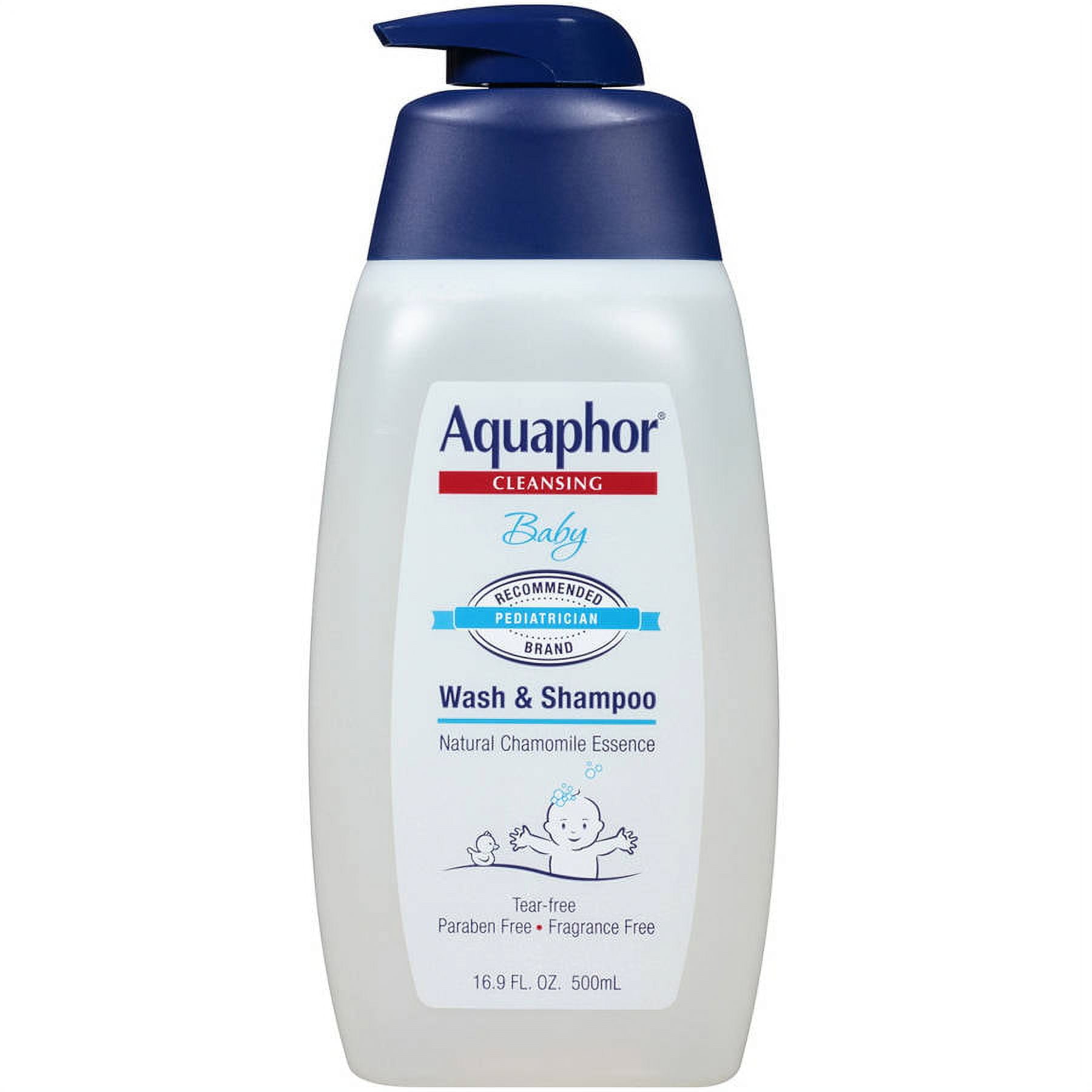 Aquaphor Baby Wash & Shampoo, 16.9 Oz.
