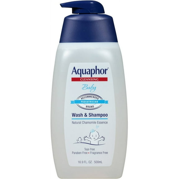 Aquaphor Baby Wash & Shampoo 16.9 oz (Pack of 3)