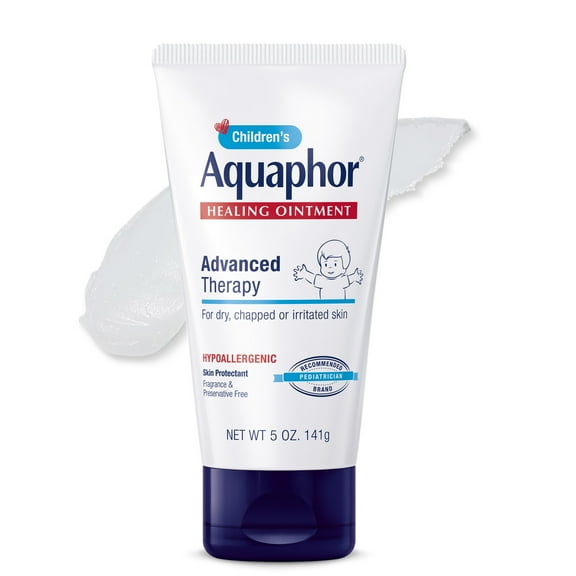 Aquaphor Children's Healing Ointment for Dry, Chapped or Irritated Skin, Hypoallergenic, 5 oz