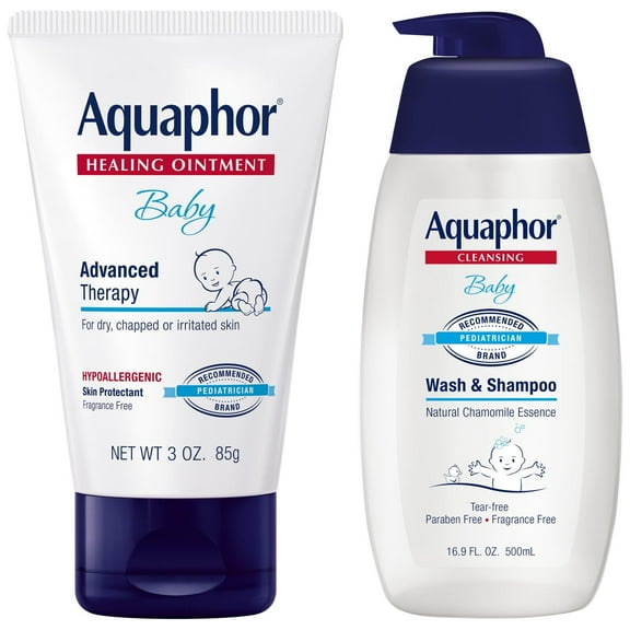 Aquaphor Baby Everyday Essentials Kit, Baby Essentials 2-Piece Kit