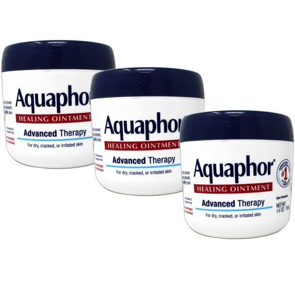 Aquaphor, Advanced Therapy, Healing Ointment, 14 oz (396 g) Pack of 3
