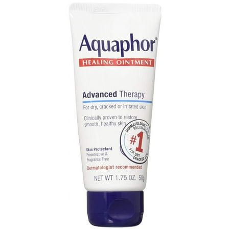 Aquaphor Healing Ointment Advanced Therapy For Dry, Cracked Or Irritated Skin - 1.75 Oz, 2 Pack