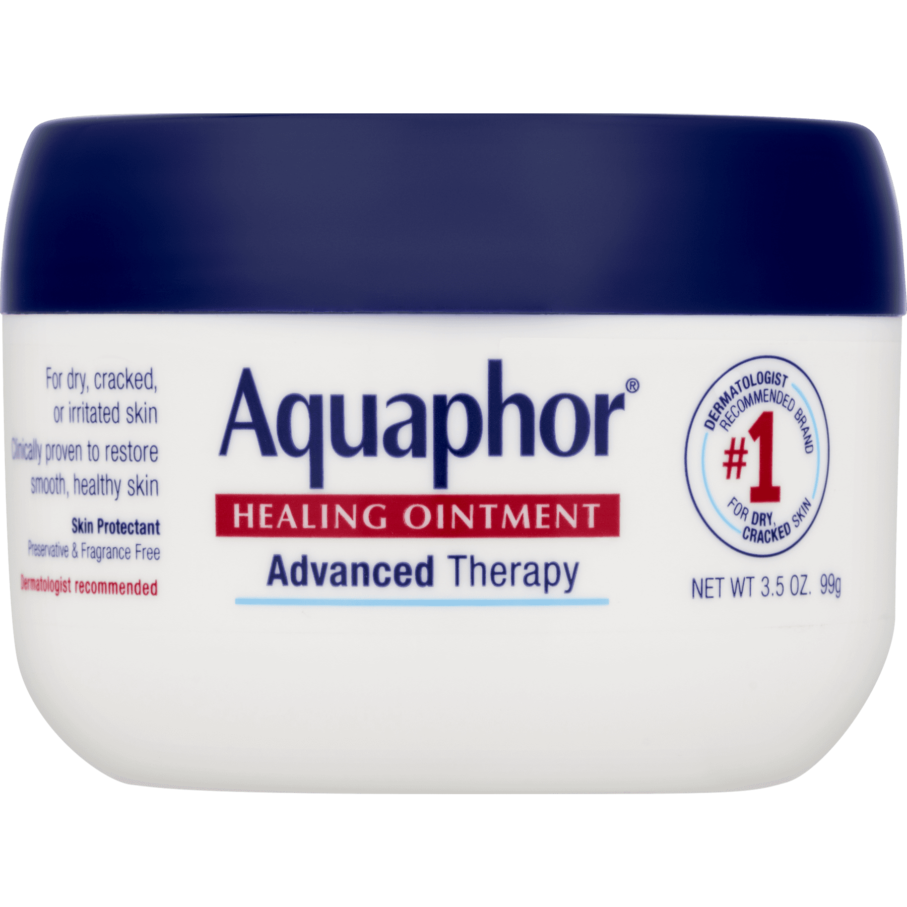 Aquaphor Healing Ointment Advanced Therapy Skin Protectant, 3.5 Oz Jar