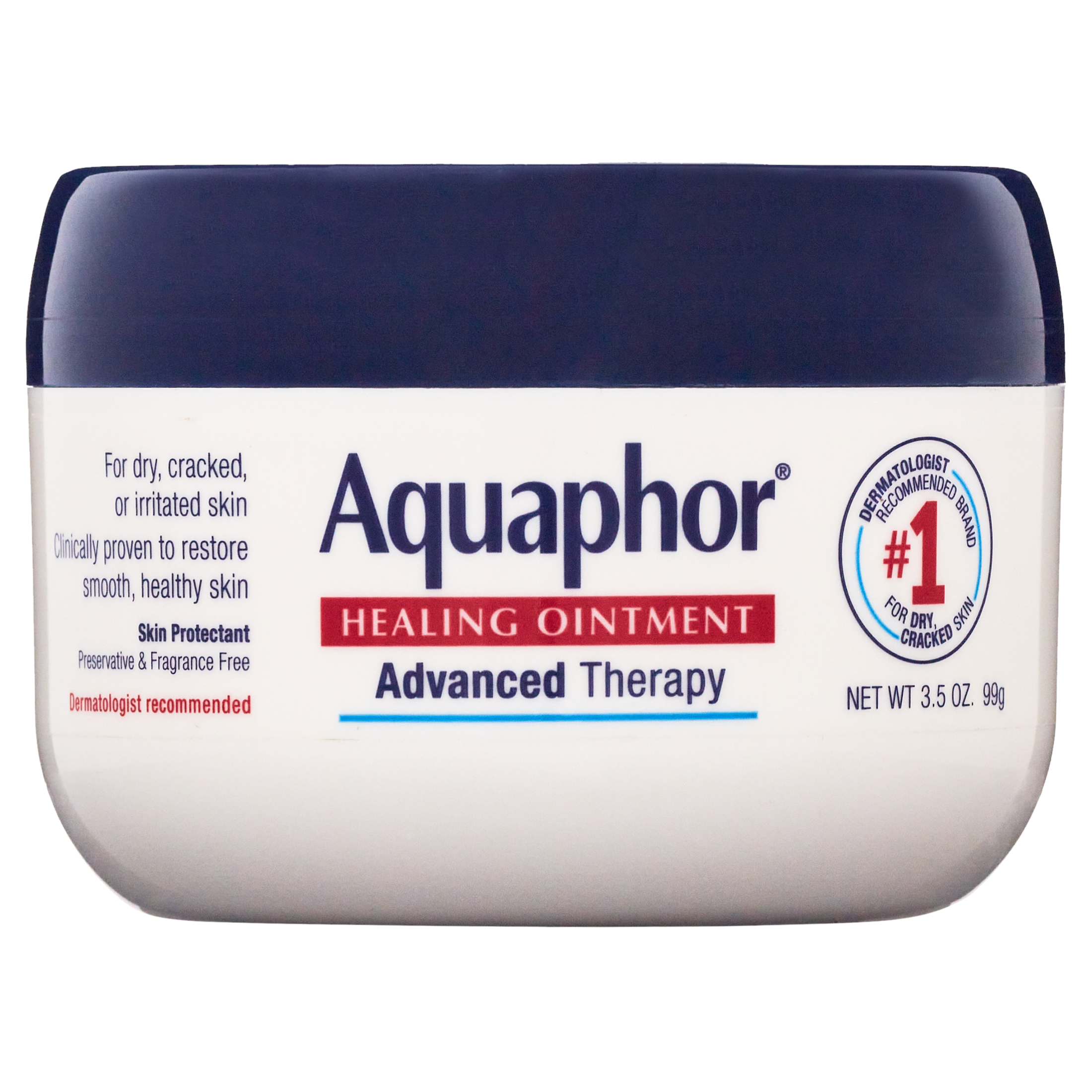 Aquaphor Healing Ointment Advanced Therapy Skin Protectant, 3.5 Oz Jar - image 1 of 19