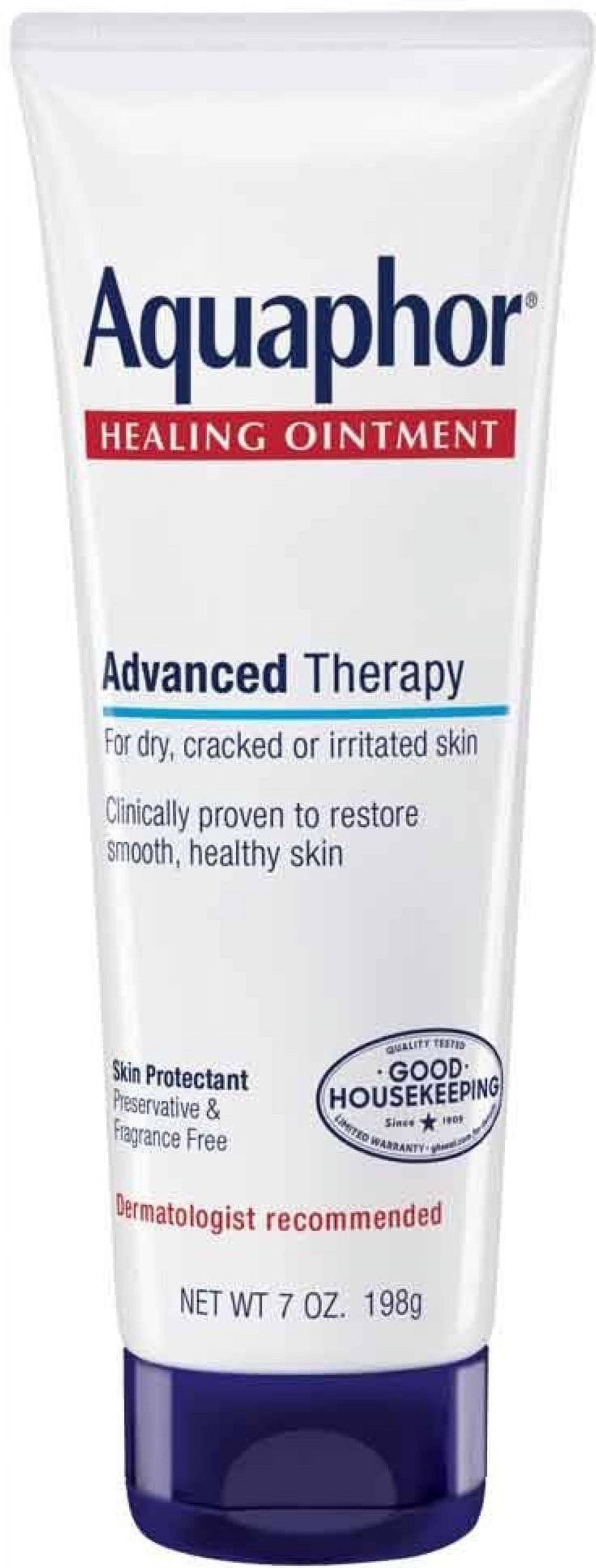 Aquaphor Healing Ointment Advanced Therapy Skin Protectant 7 oz (Pack of 6)