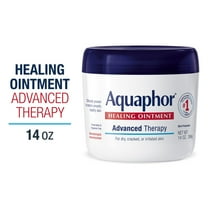 Aquaphor Healing Ointment Advanced Therapy, Skin Protectant for Dry, Compromised Skin, 14 oz Jar