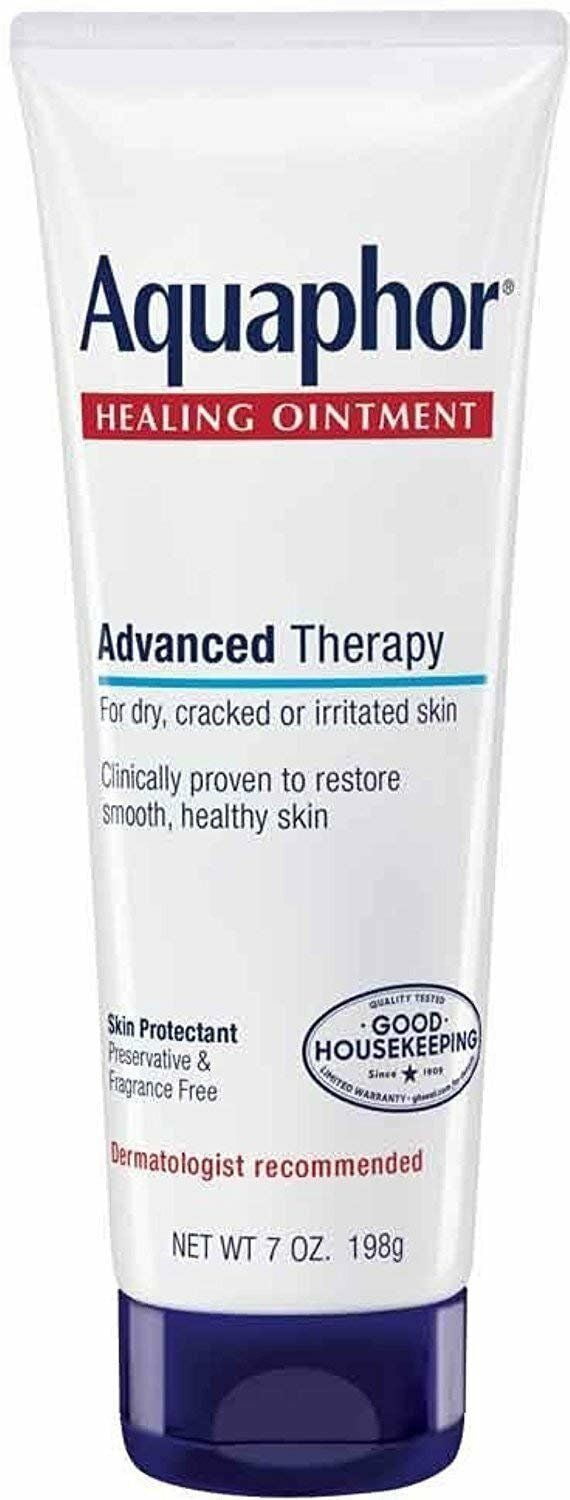 Aquaphor Healing Ointment Advanced Therapy Smooth Protectant 7oz, 7-Pack