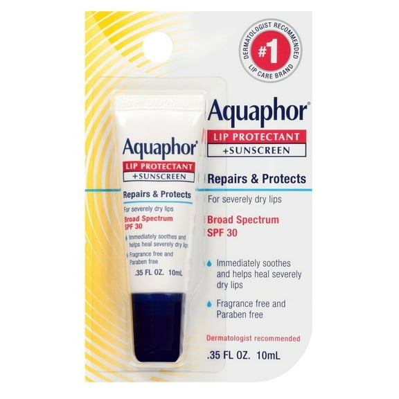Aquaphor Lip Protectant Spf#30 0.35 Ounce (Pack of 6)