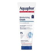Aquaphor Moisturizing Face and Body Cream, 8 oz Tube