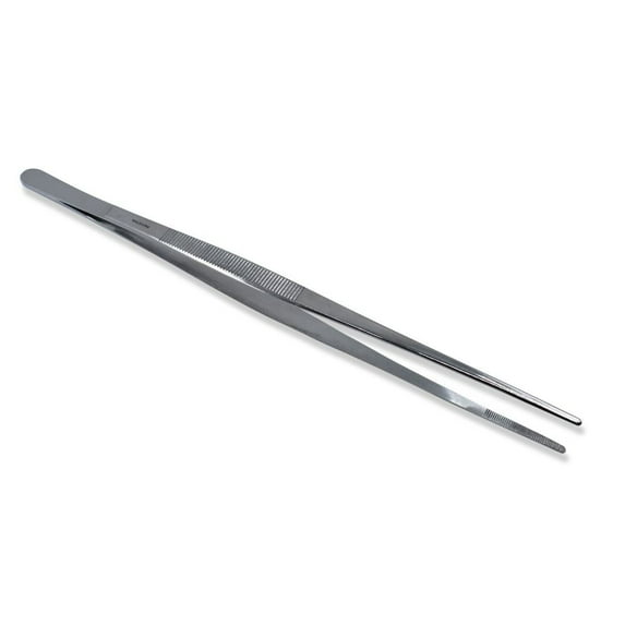 Aquaplant Forceps - Straight - 10'' - Stainless Steel - Aqua Tanks