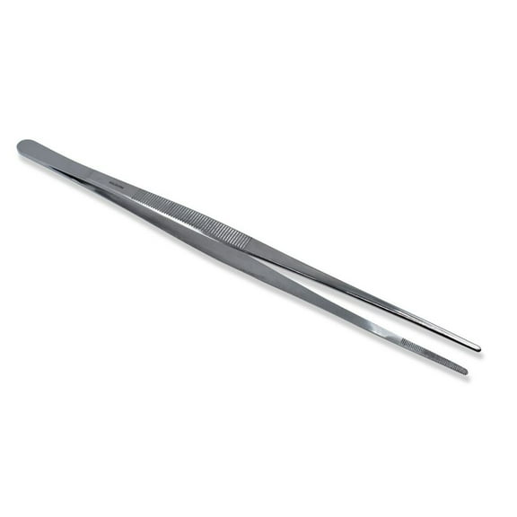 Aquaplant Forceps - Straight - 10'' - Stainless Steel - Aqua Tanks