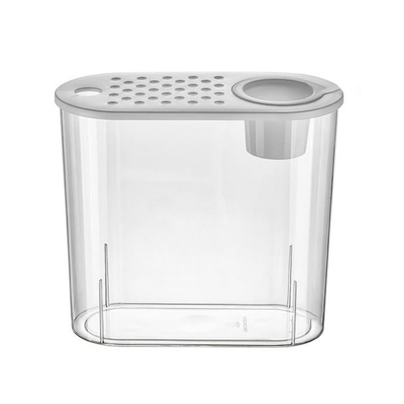 Aquaponic Planter Basket Aquarium Plants Growing System, Clear Tank Table Centerpieces, Planting Basket Tank Fish Bowl for Office Soil Cultivation