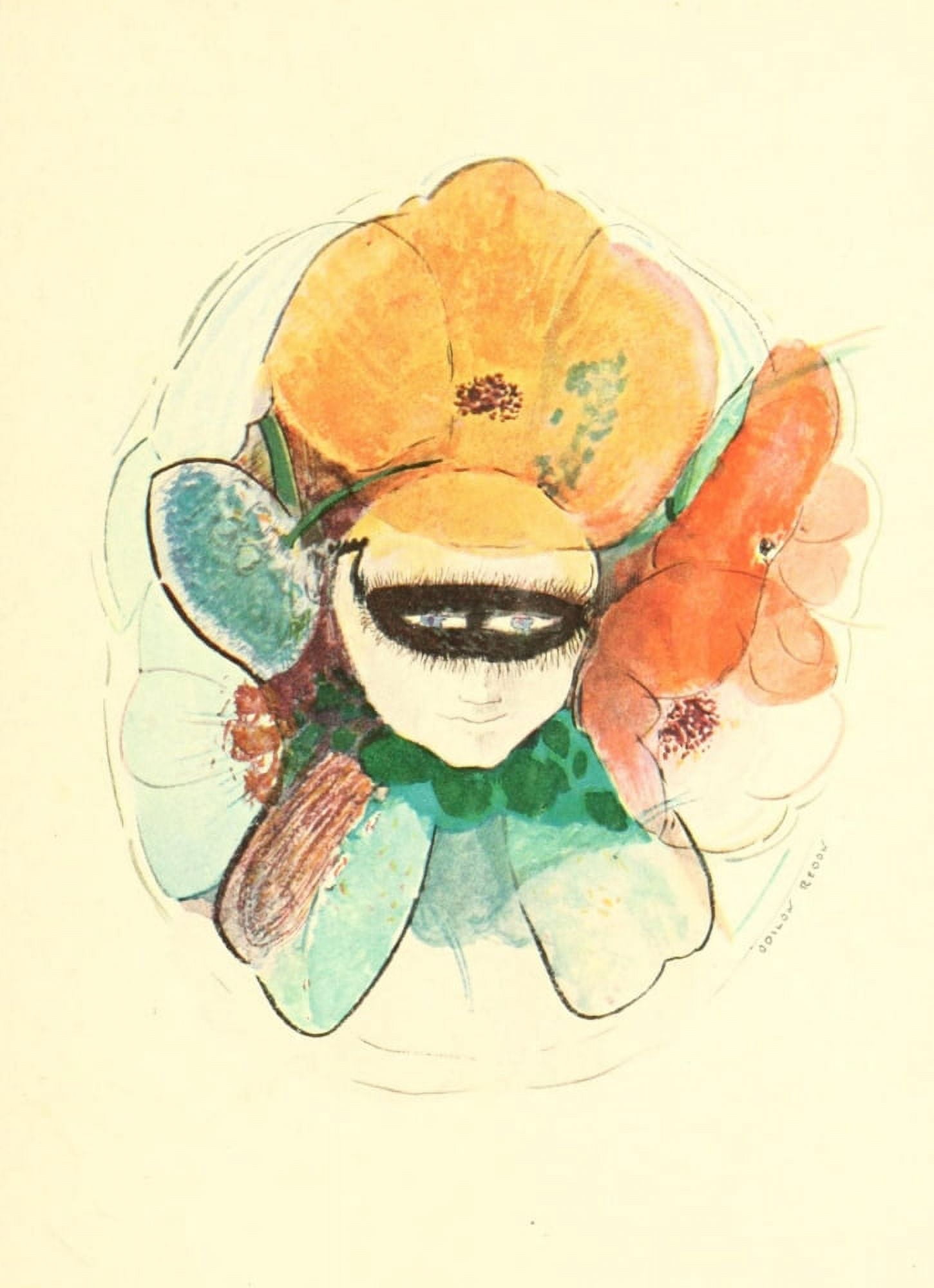 Aquarelle Canvas Art - Odilon Redon (18 x 24)