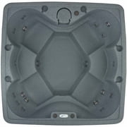 Aquarest Spas 600 6-Person Graystone Plug and Play with 29 Stainless Jets, Ozone, and LED Waterfall by AquaRest Spas