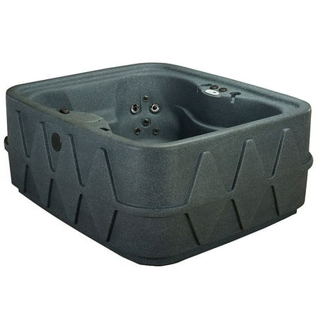 Aquarest Spas AR-400 Select 4- Person 20 - Jet- Plug and Play Hot Tub w/LED waterfall - Graystone