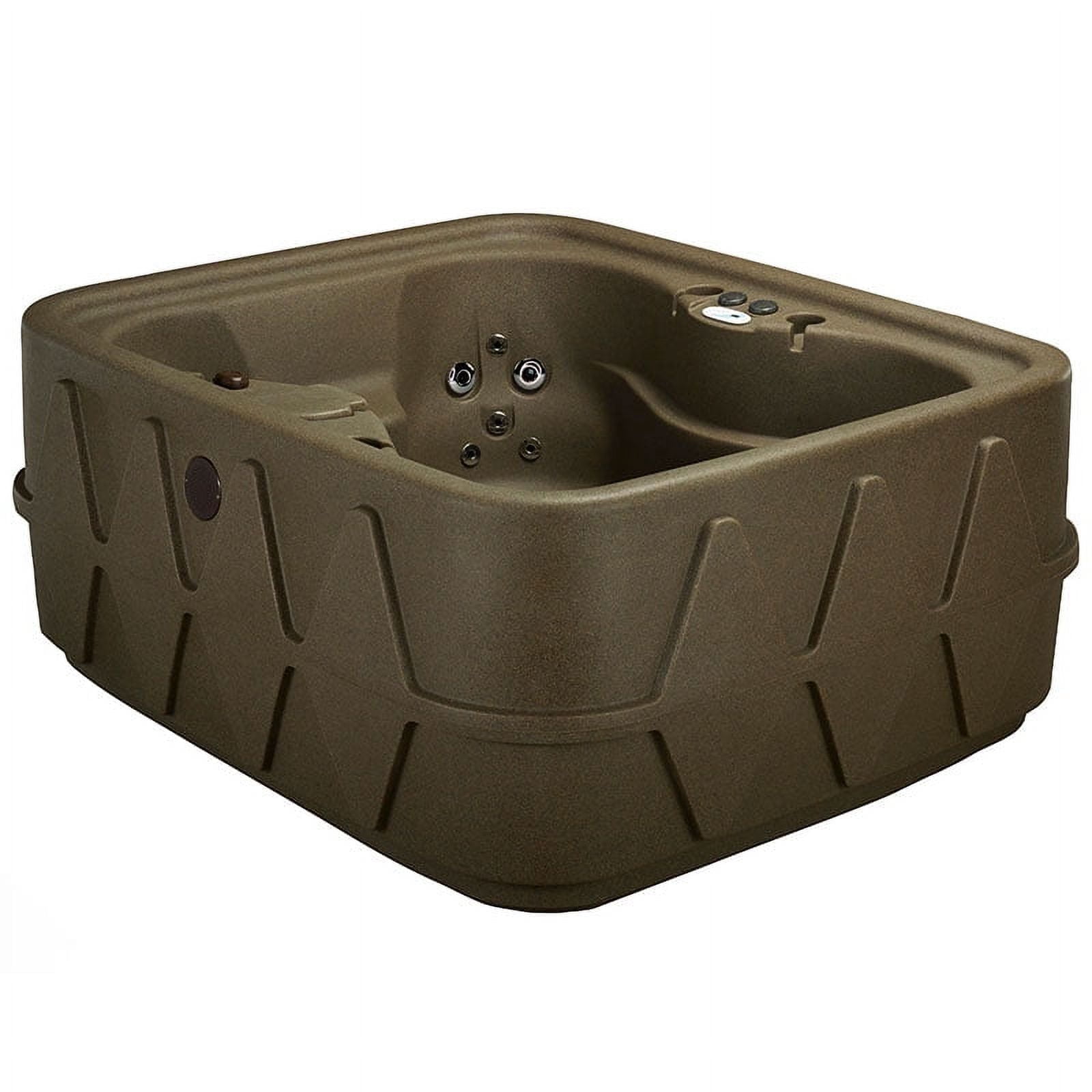 Keystone Gray 4-Person 20-Jet Plug & Play Hot Tub