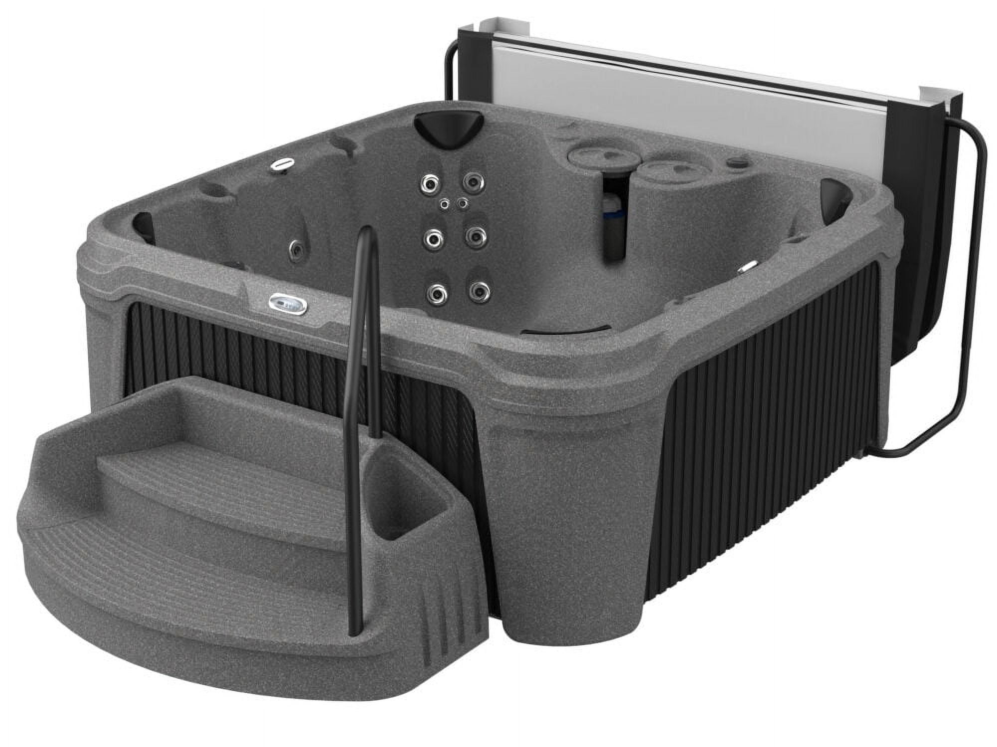 Aquarest Spas DayDream 3500S 6Person Hot Tub with LED Waterfalls, Step