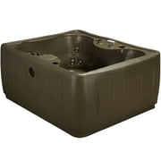 Aquarest Spas Pumps AR-150 Select 4- Person 12 - Jet- Plug and Play Hot Tub w/LED waterfall - Brownstone