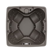 AquaRest Spas, powered by Jacuzzi Pumps AR-600 Premium 6 Person - 29 Jet Square Plug and Play Hot Tub with Ozonator - LED waterfall - 2hp pump - Keystone