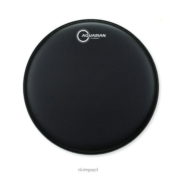 Aquarian 13" Hi-Impact Black Drum Head
