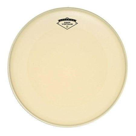 Aquarian Deep Vintage II Bass Drumhead with Super-Kick 24 in.