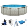 thumbnail image 1 of Aquarian Khaki Venetian 18ft x 52in Above Ground Swimming Pool Package, 1 of 11