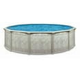 thumbnail image 1 of Aquarian Khaki Venetian 24' x 52" Steel Frame DIY Family Above Ground Pool, 1 of 6
