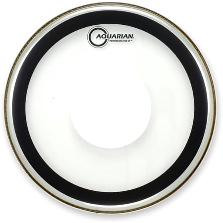 Aquarian - PFPD24 - 24" Performance II Clear Bass Drum With Power Dot