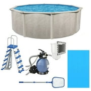 Aquarian Phoenix 15' x 52" Steel Frame DIY Family Above Ground Pool Kit
