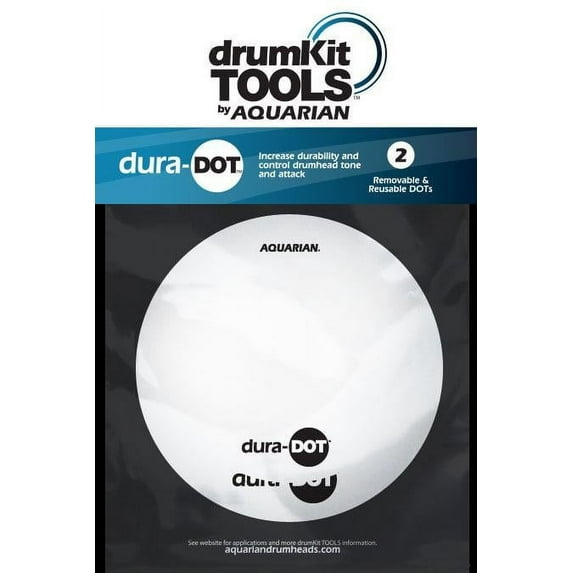 Aquarian drumKit Tools duraDOT Drum Head Tone Modifier