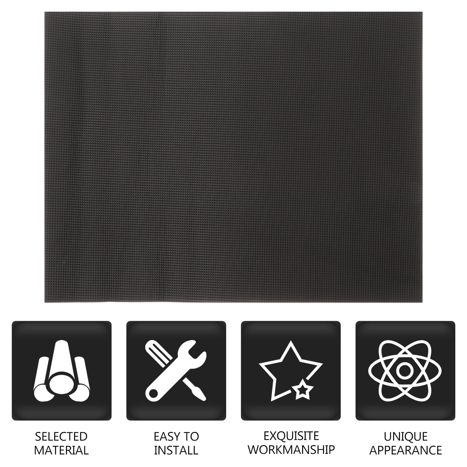 Aquarium Accessories Aquarium Leveling Mat, Under Aquarium Mat Black