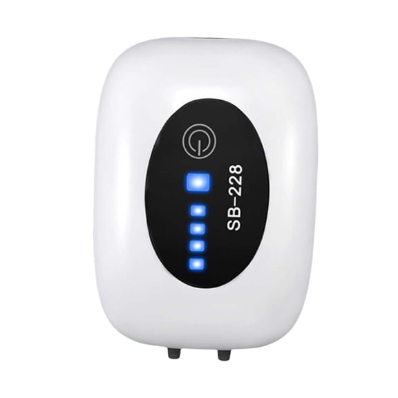Aquarium Air Pump USB, Quiet Aerator for Fish Tank, Portable Bubbling Compact, Aquarium Fish tank Pump for Freshwater, Fishing Breeder Box Double Hole