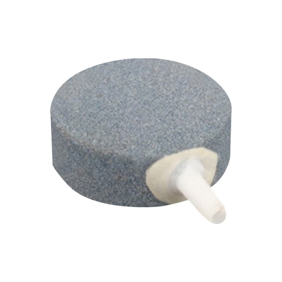 Aquarium Air Stone Disc Bubbler 1.5 Inch Bubble Release Tool Round Oxygen Diffuser For Nano Air Pumps Fish Tanks Buckets Small Ponds Hydroponic Air Stones For Aquariums Grey 1.5*1.5 In