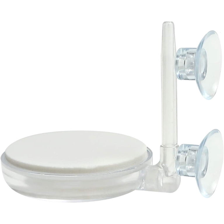 Quiet Aquarium Air Stone Kit - 2 Nano Stones With Control Valve & Suckers For Fish Tanks