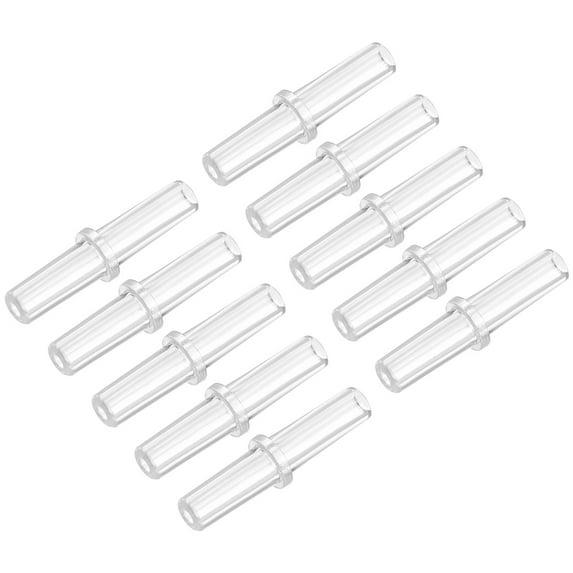 Aquarium Air Valve Connector,Plastic Inline Tubing,Straight,Valves,for 4mm Fish Tank Pond Air Line 20pcs