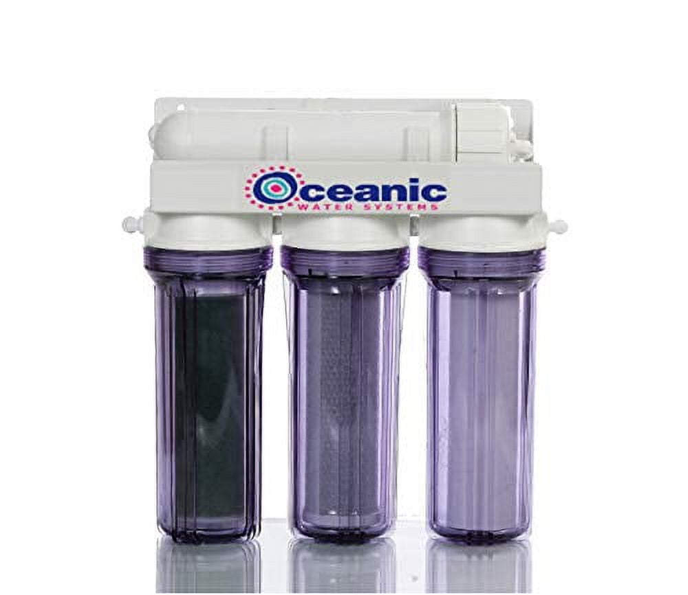 Aquarium And Deionization Reverse Osmosis RODI Water Filtration System 4 Stage 150 GPD