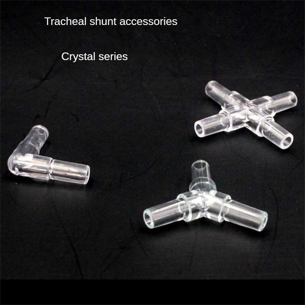 Aquarium Aquarium Oxygen Pump High-Quality Crystal Right-Angle Elbow ...