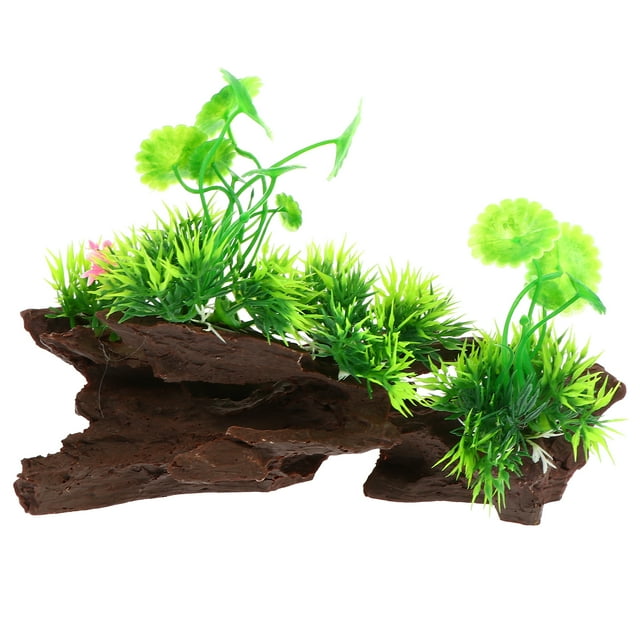 Aquarium Artificial Plants Decoration Fish Tank Wood Root Resin