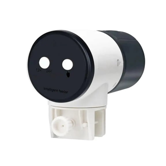 Aquarium Automatic Fish Feeder Smart Electric Aquarium Feeder Silent Auto Fish Food Dispenser With 200ml Feed Box Timer Auto ,Easy to Install