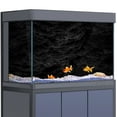 thumbnail image 1 of Aquarium Background Sticker - Deep Sea Depth Black HD Poster Decoration - for 5-60 Gallon Fish Tanks Terrarium, 1 of 5