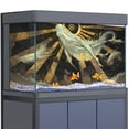 thumbnail image 1 of Aquarium Background Sticker -  Whale ChIna Gold   HD Poster Decoration - for 5-60 Gallon Fish Tanks Terrarium, 1 of 5