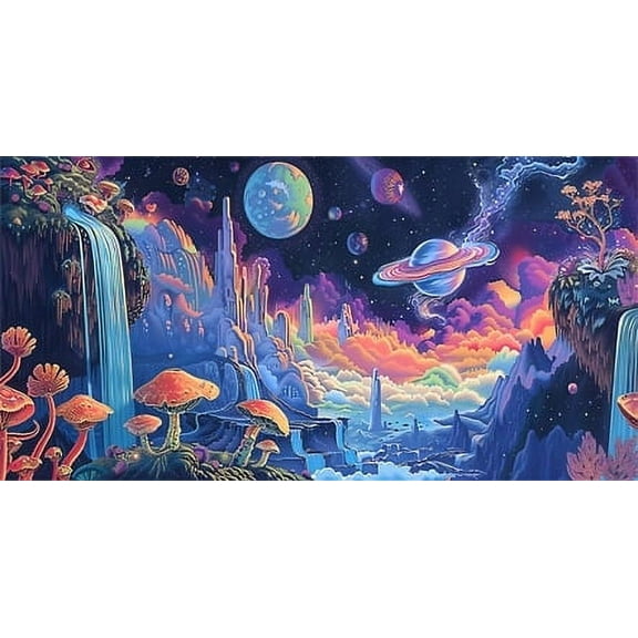 Aquarium Background,Under The Sea Scenery Green Seaweed Rock Backdrop, Terrarium Background, Reptile Habitat Fish Tank Decoration