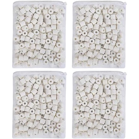 Aquarium Bio Ceramic Rings Filter Media for Pond Fish Tank Canister Filter (4 lbs)
