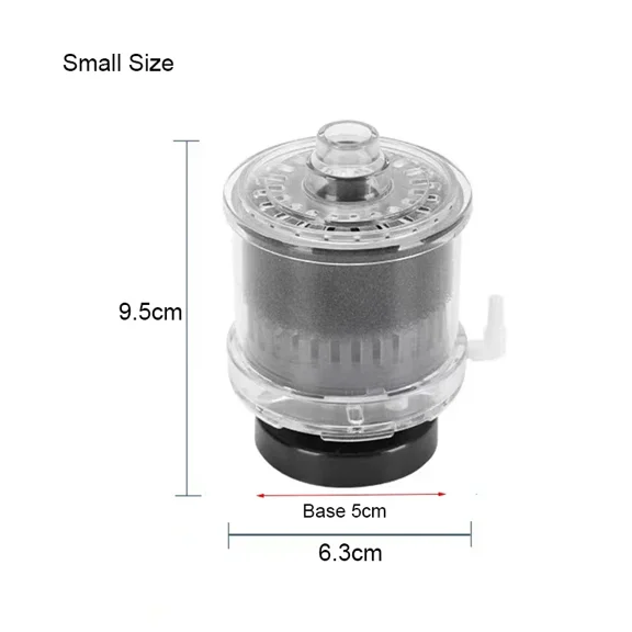 Aquarium Bio Sponge Filter Biochemical Filtration System Air Pump Compatible Fish Tank Shrimp Pond Water Filter Accessories