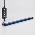 Aquarium Bubble Bar with LED Light, 14.8in Long Submersible Fish Tank ...