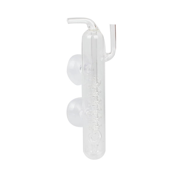 Aquarium Bubble Counter Fish for Co2 External Bubble Gauge High Transparent Glass Screw Regulator Diffuser Atomizer