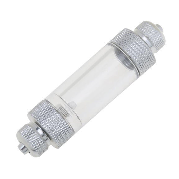 Aquarium Carbon Dioxide Reactor Aluminum Bubble Counter With check for