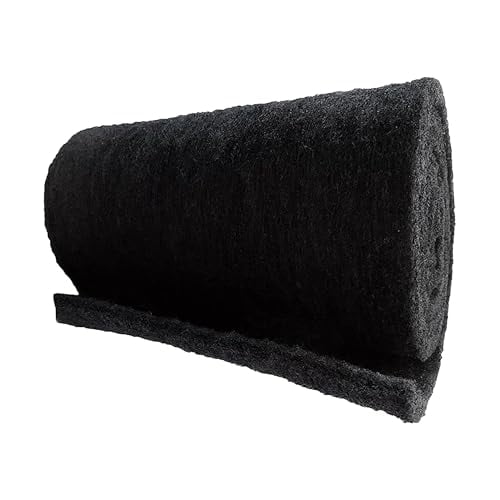 Aquarium Carbon Pad - Cut to Fit Carbon Infused Filter Pad Media for Clean & Clear Fish Tank and Ponds (Carbon Filter 10.5" x 36") (Carbon filter, 10.5" x 36")